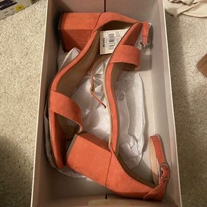 NWT a new day Pink Mich Block Heels